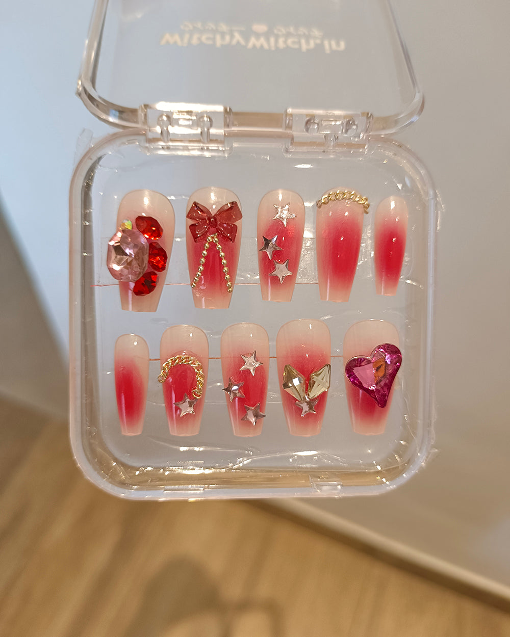 PINK GLAM STARBRUST CLAWS