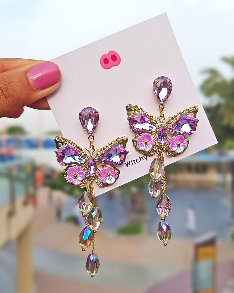 Princess Of Butterfly Dreamy Princess Earrings