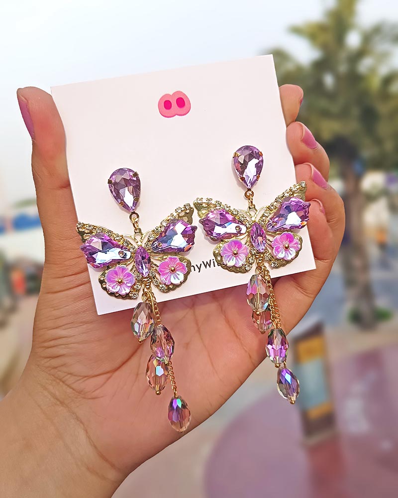 Princess Of Butterfly Dreamy Princess Earrings