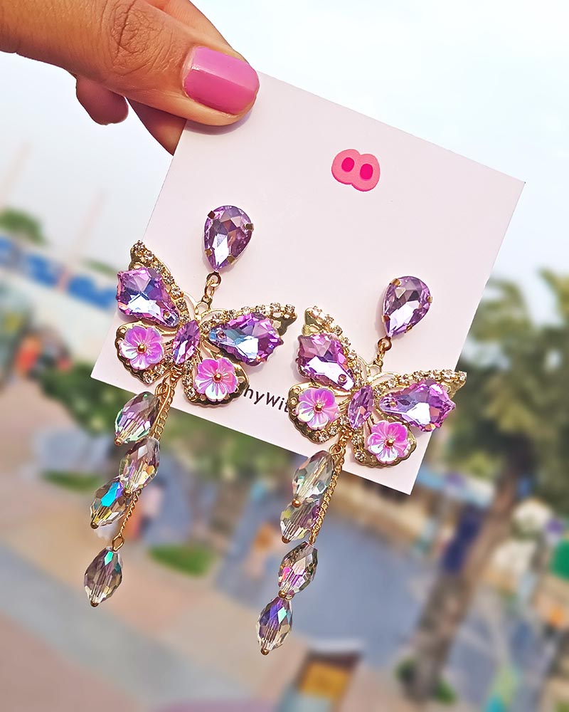 Princess Of Butterfly Dreamy Princess Earrings