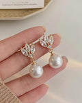 Prism Butterfly Wings Stud Drop Earrings