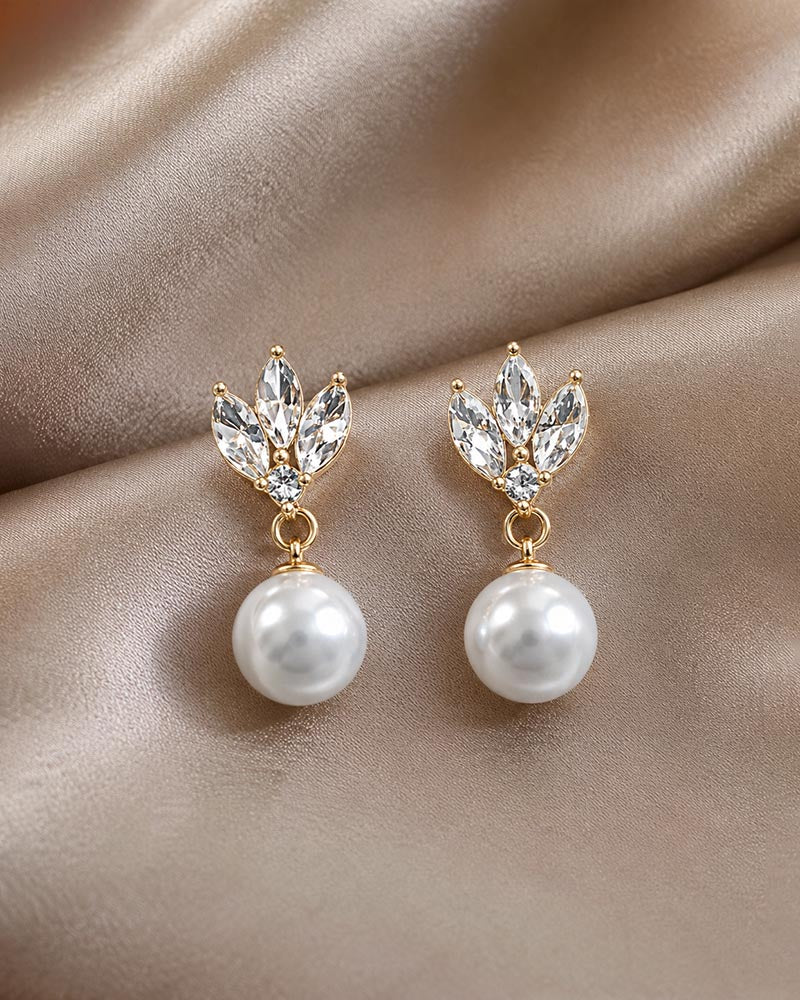 Prism Butterfly Wings Stud Drop Earrings