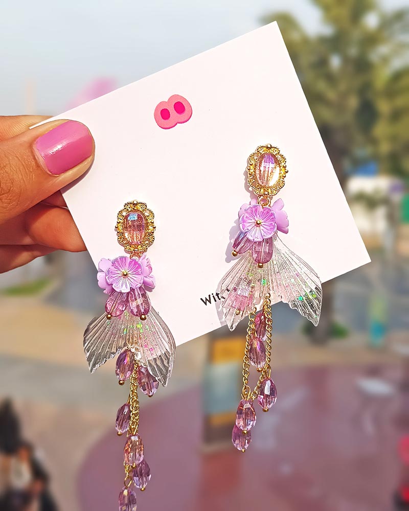 Siren Tails Dreamy Mermaid Earrings