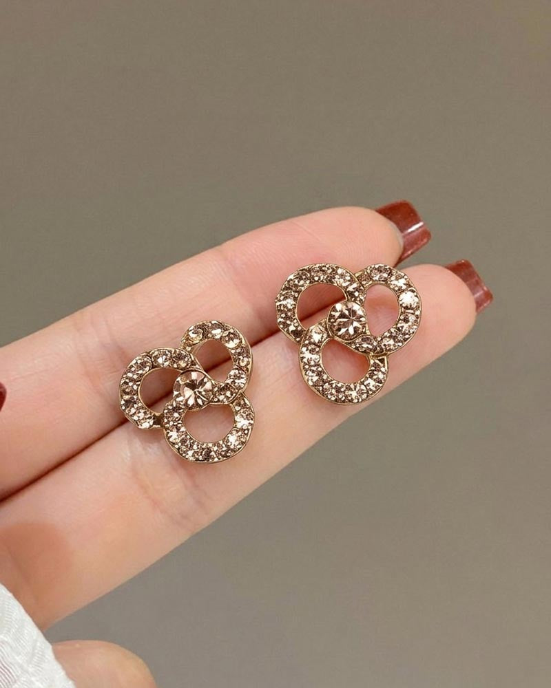 Spark Trio Stud Earrings