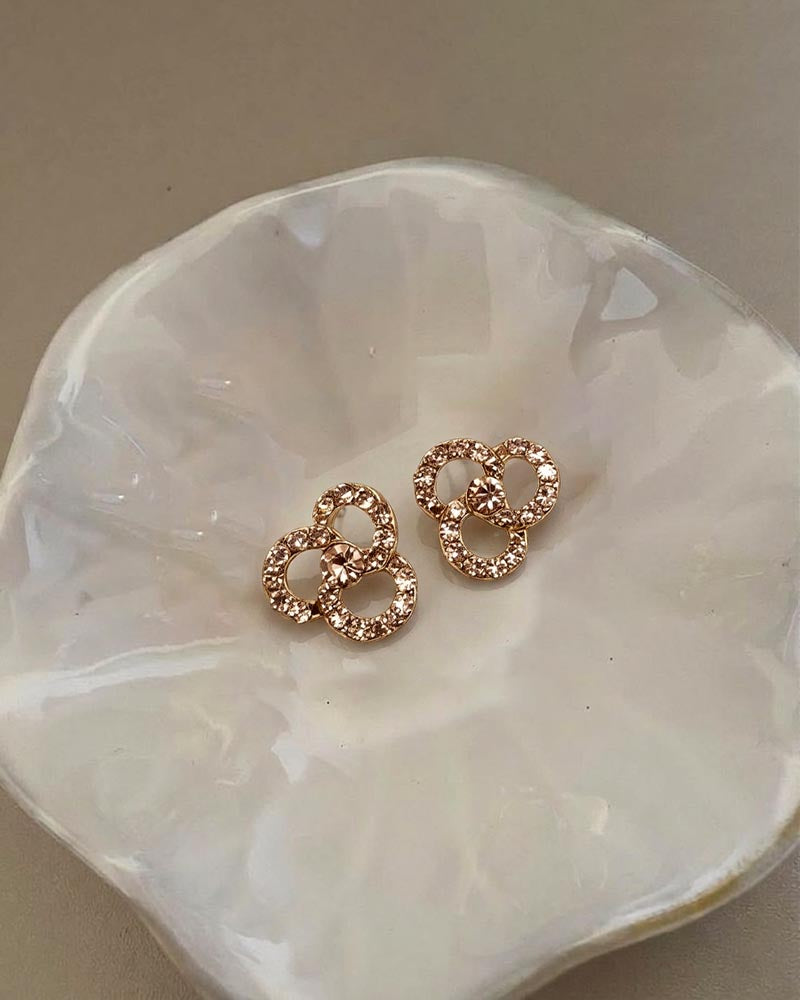 Spark Trio Stud Earrings