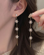 Starflora Crystal Dangle Earrings