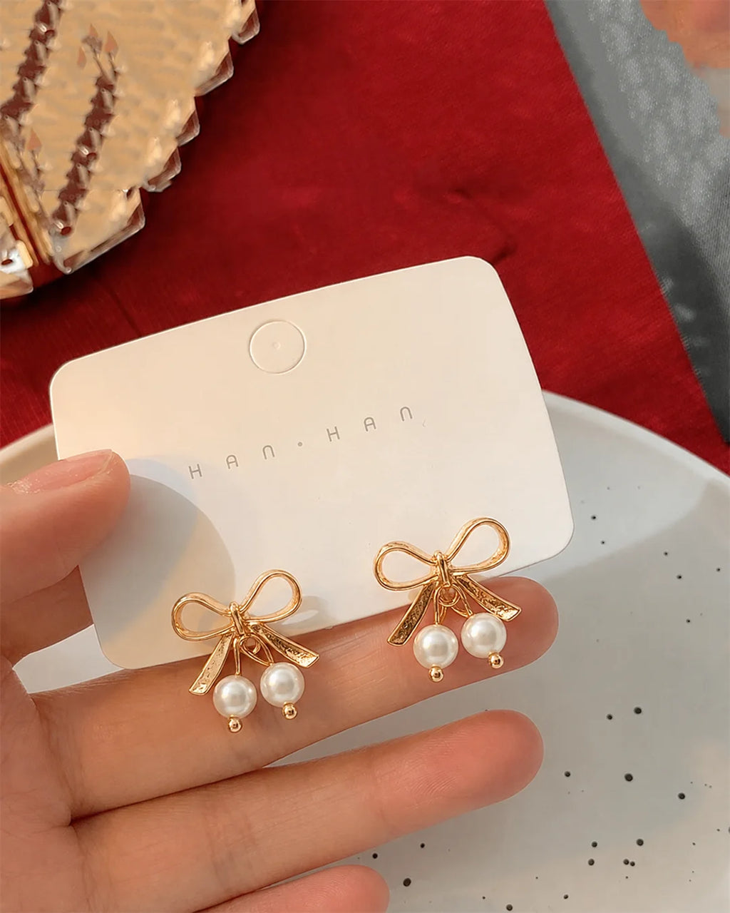 Sweet Ribbon Earrings