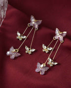 Twilight Butterfly Dangle Earrings