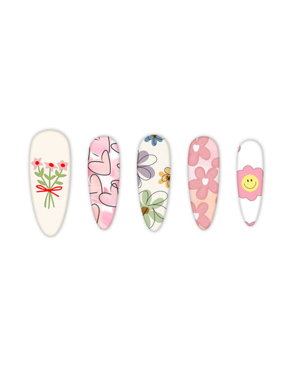 LOVE FLORAL CLAW