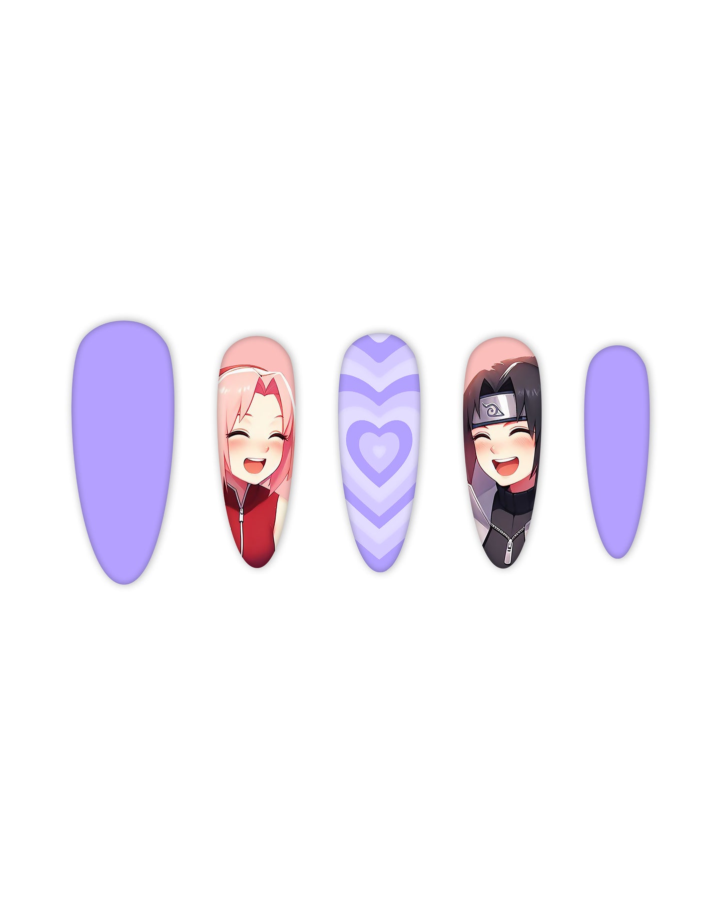SASUKE LOVE SAKURA NARUTO CLAW