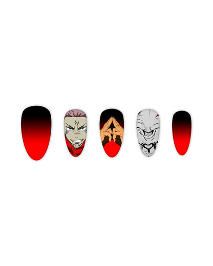 SUKUNA X MAHORAGA JUJUTSU KAISEN CLAW