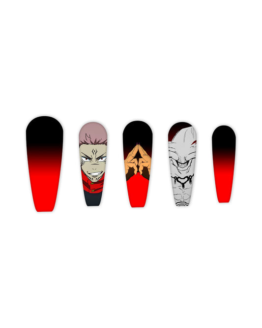 SUKUNA X MAHORAGA JUJUTSU KAISEN CLAW