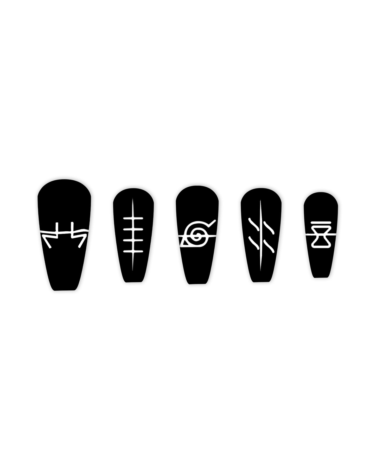 ANTI VILLAGE SYMBOLS NARUTO CLAW
