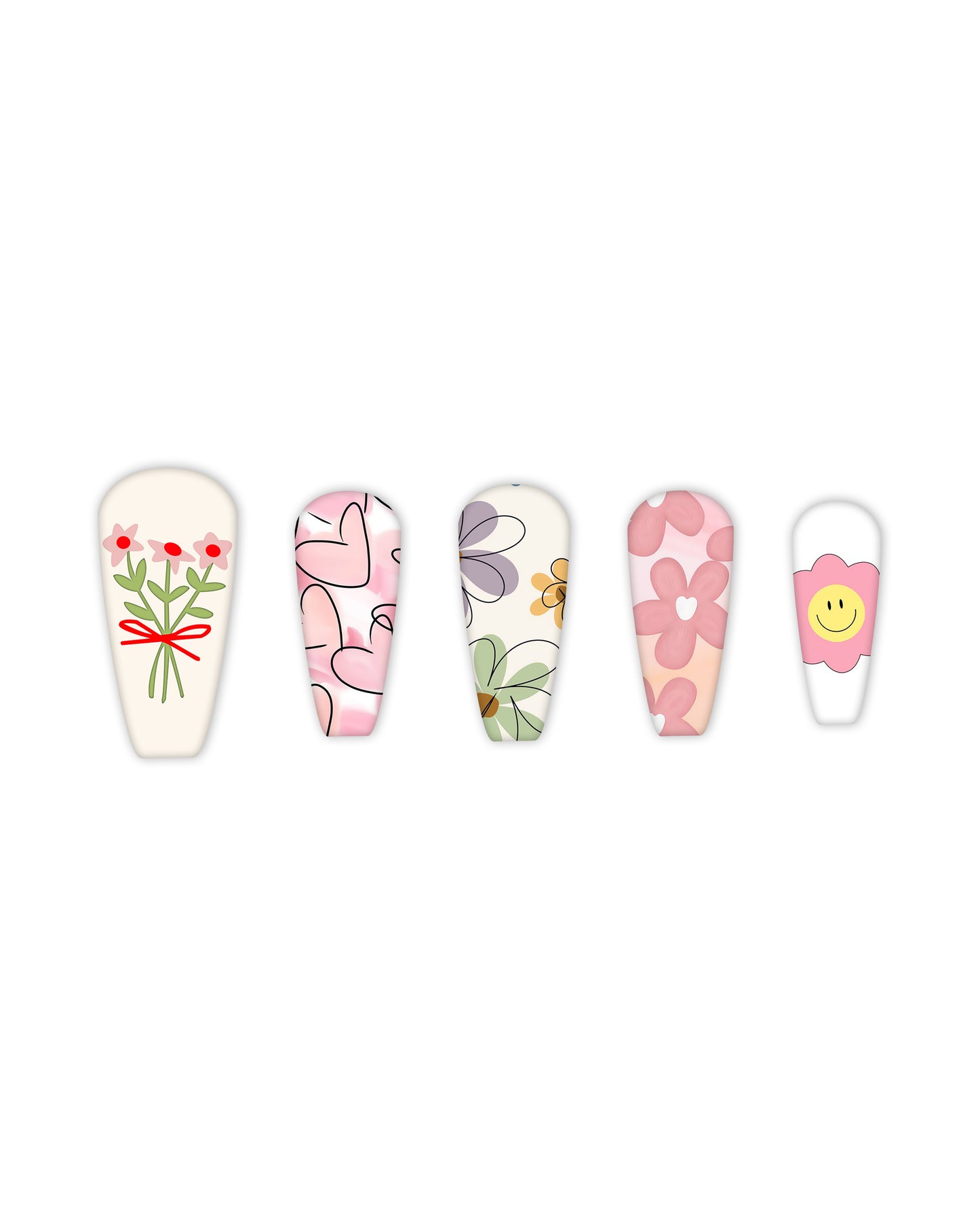 LOVE FLORAL CLAW