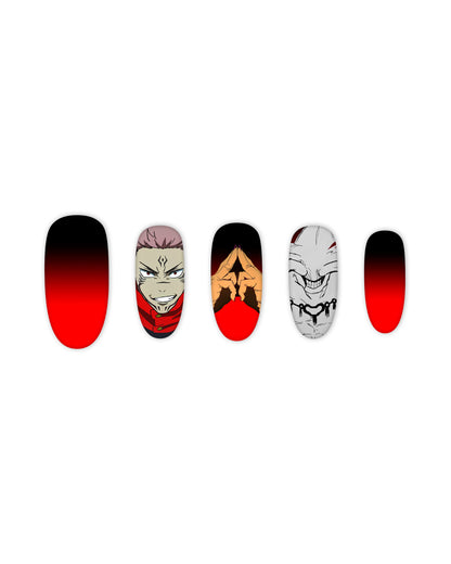 SUKUNA X MAHORAGA JUJUTSU KAISEN CLAW