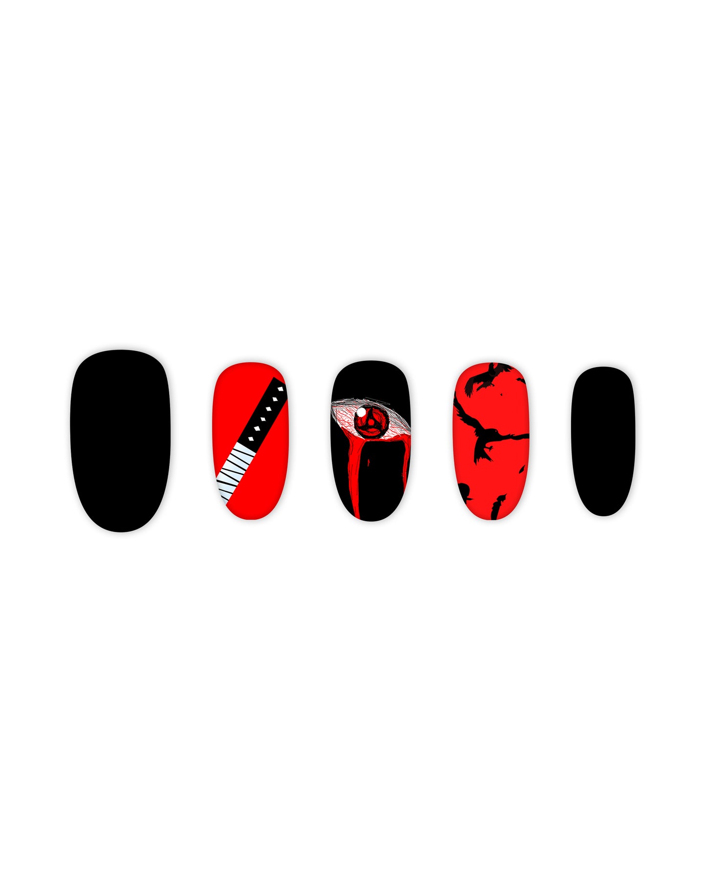 BLOODY EYE ITACHI NARUTO CLAW