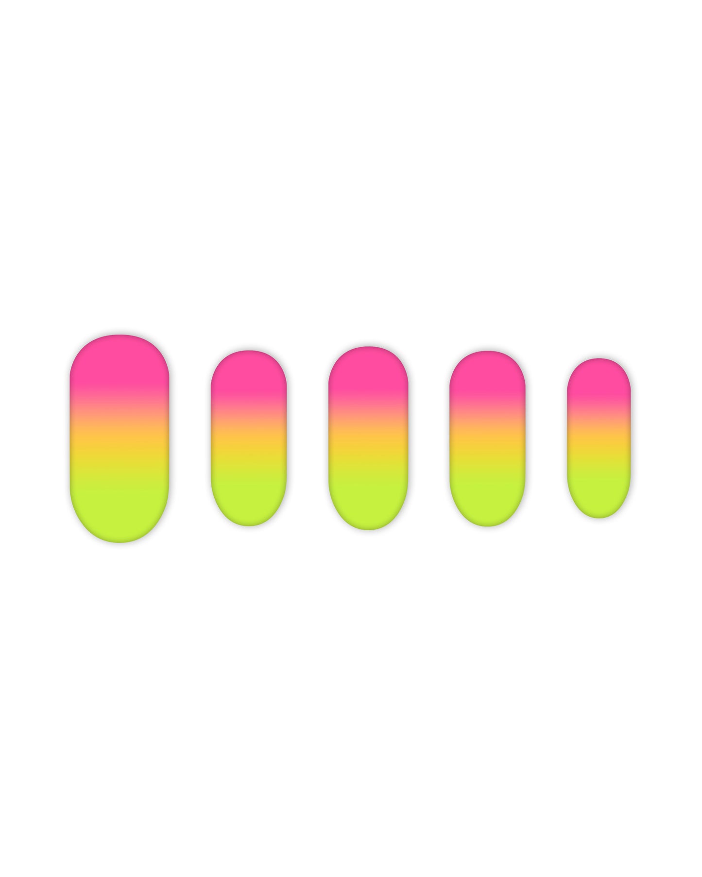 TROPICAL POP GRADIENT CLAW