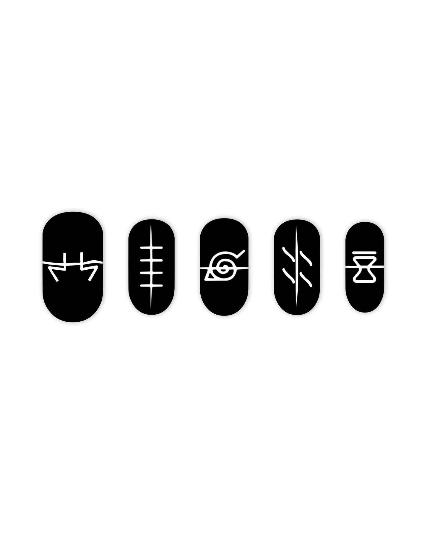 ANTI VILLAGE SYMBOLS NARUTO CLAW