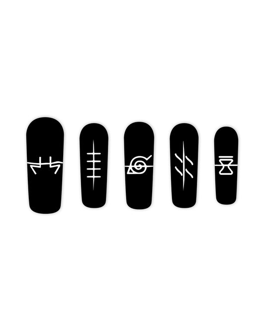 ANTI VILLAGE SYMBOLS NARUTO CLAW
