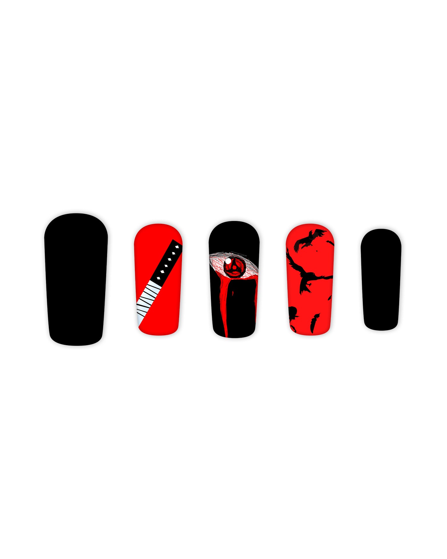 BLOODY EYE ITACHI NARUTO CLAW