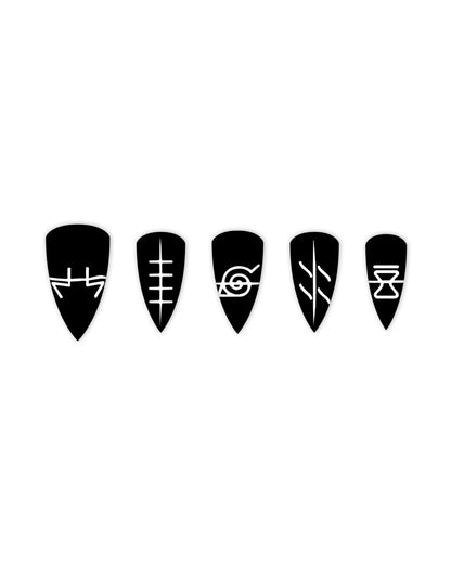 ANTI VILLAGE SYMBOLS NARUTO CLAW