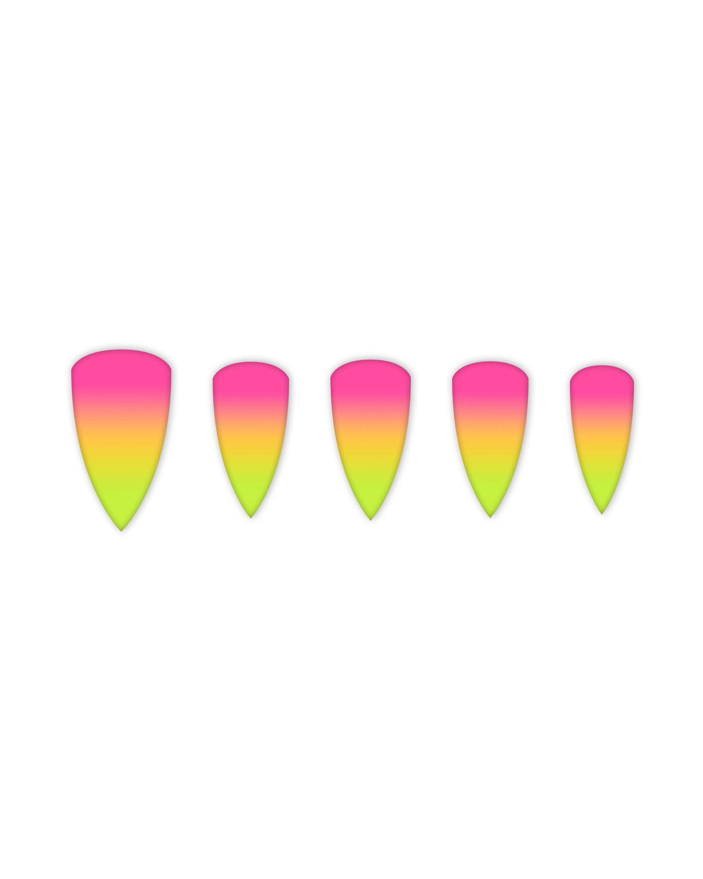 TROPICAL POP GRADIENT CLAW